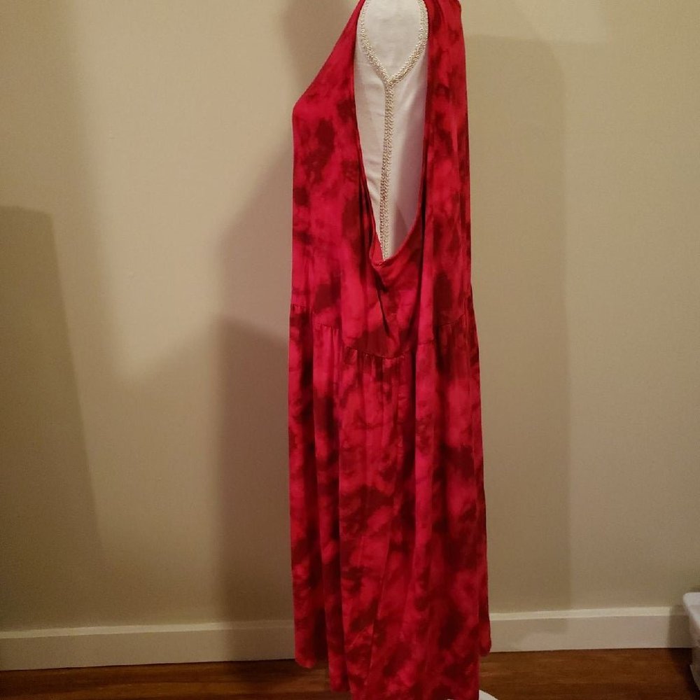 Sunday Sale! Sleeveless Swing Dress - 4X - Picture 3 of 5